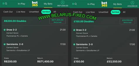 bet365 fixed matches correct score